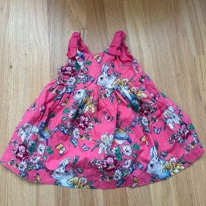 🐰 Baby Gap x Sarah Jessica Parker Bunny Dress 18M | Easter Spring 🌸